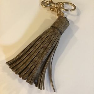 Coach Keychain/Bag Tassel